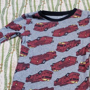 Firetruck pajamas